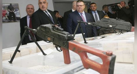 ГДБОП иззе голямо количество оръжие, излязло незаконно от "Арсенал"