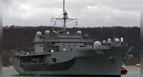 Американски десантен кораб влезе в Черно море  