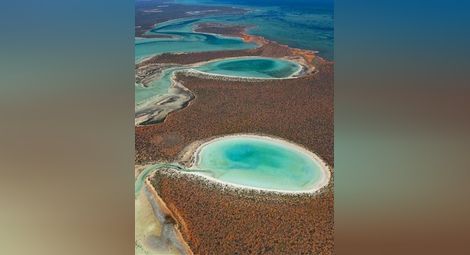 Гипсовите езера на Австралия