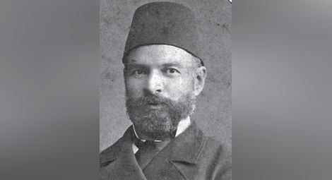 Исмаил Кемал бей. Фотография на албанския фотограф Кел Коджели (Марибу) от 1919 г. от Албанска генерална дирекция на архивите.