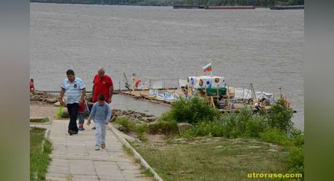 Вълнението на Дунав спря  сала на ентусиастите