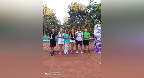 Григорова и Белчев шампиони в тенис турнир за работници