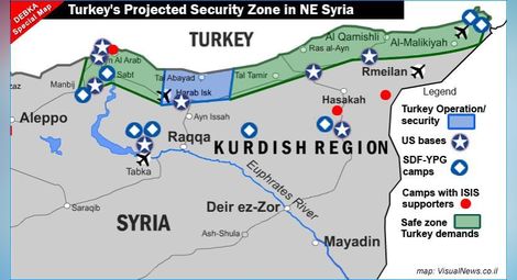 Тежки боеве се водят във втория ден на турската офанзива в Северна Сирия