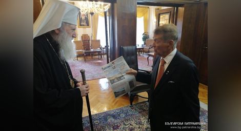 Поредното гостуване на Игнат Канев започна със среща с патриарх Неофит