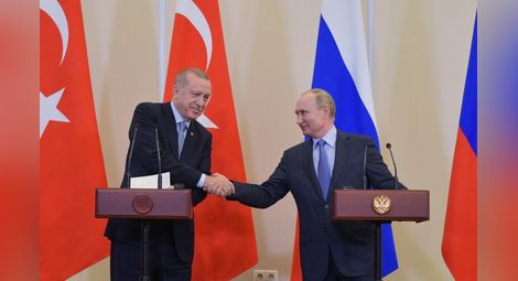 Путин и Ердоган договориха 10-точков меморандум за Сирия