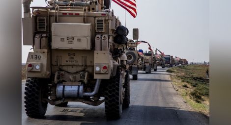 Американски военни части се придвижват към северната част на Сирия.