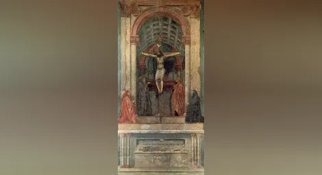 „Светата Троица“ (1428) - фреска, Санта Мария Новела, Флоренция