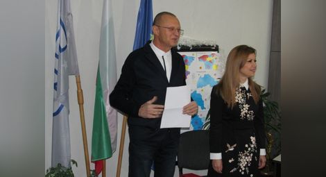 Депутатите Пламен Нунев и Светлана Ангелова. Снимка: Русе Медиа