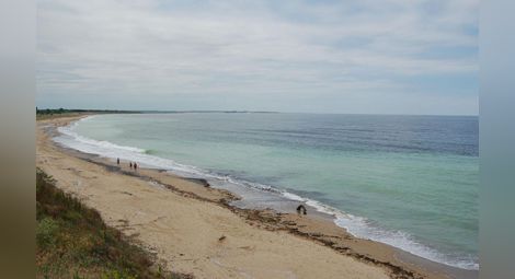 Огромният плаж край Дуранкулак