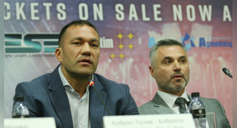 Кубрат Пулев и мениджърът му Ивайло Гоцев са се договорили за 35 процента от билетите в Лондон.