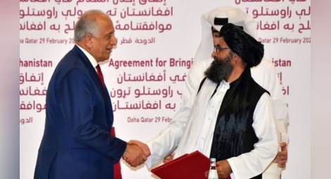 САЩ и талибаните подписаха сделка за край на 18-годишната война в Афганистан