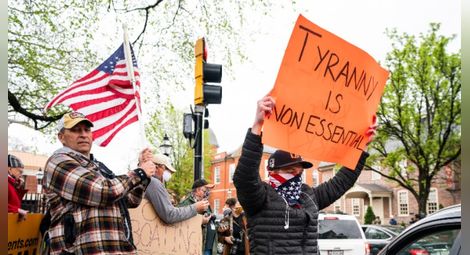 Протестиращи в САЩ искат отваряне на икономиката