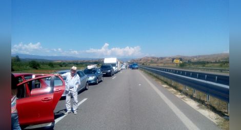 Невиждано на Кулата: 5 км опашка от автомобили за влизане в Гърция