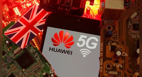 Великобритания забрани участието на Huawei в 5G мрежата на страната