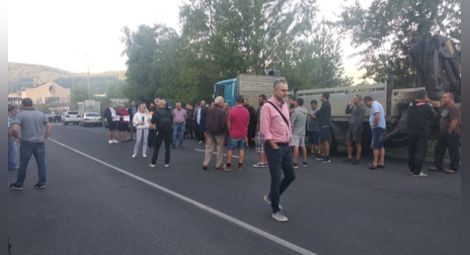 Фирми от България и Гърция на протест за отваряне на ГКПП „Илинден-Ексохи“