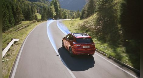 Новият Ford Kuga оглавява нововъведената първа по рода си класация на Euro NCAP за асистиращи системи в помощ на водача