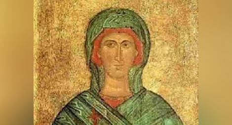Св. Анастасия Римлянка страдала и загинала за вярата