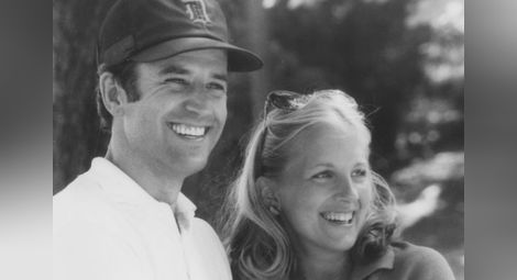 Джо Байдън с втората си съпруга Джил през 70-те