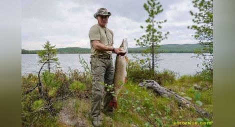 Опоненти на Путин се съмняват в риболовните му подвизи 