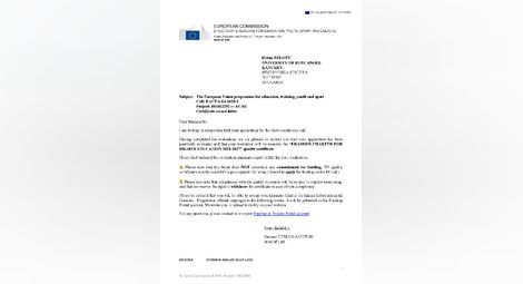 Русенският университет си гарантира участието в Еразъм+ и през новия програмен период 