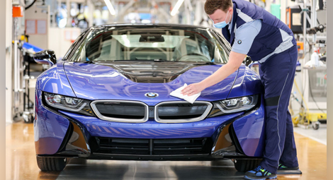 BMW e продала повече автомобили през първото тримесечие, отколкото за същия период преди кризата