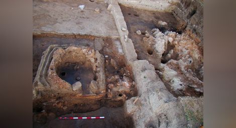 Най-интересната археологическа находка е грънчарската пещ.  Снимка: РИМ