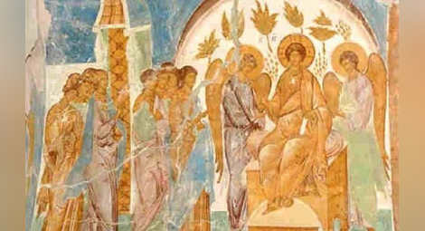 На Велики вторник Христос разказва притчата за десетте девици
