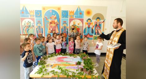 В „Слънце“ сътвориха най-голямата икона на св.св.Кирил и Методий