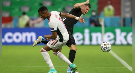 Германия и Унгария завършиха наравно 2:2 на Евро 2020