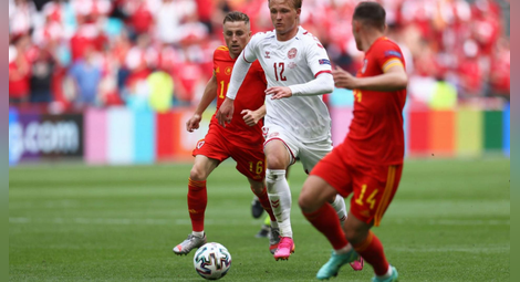 Дания е първият 1/4-финалист на Евро 2020