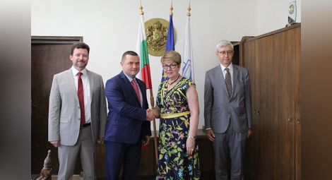 Кметът Пенчо Милков се срещна с посланика на Руската федерация