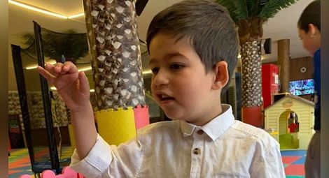 Зов за помощ: 5-годишният Роско има подобрение след първото вливане на стволови клетки