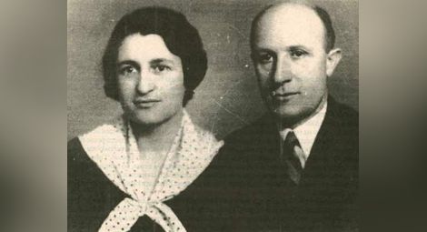Ванче Михайлов и Менча Кърничева.