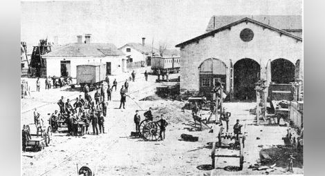 Жп работилница „Тракцията“, 1882 г. http://www.railwaypassion.com/forums/index.php?topic=1052.75