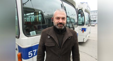 Изп. директор на ОП „Общински автотранспорт“ Александър Георгиев. 			                    Снимка: Русе Медиа