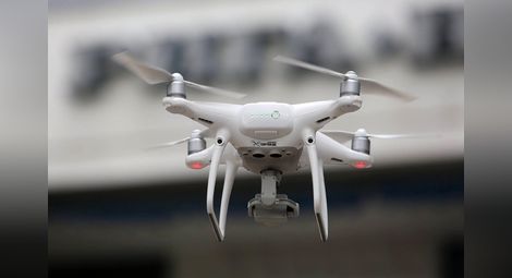 Заснемат Русе с безпилотна летателна техника