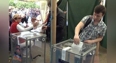 Над 94% от участниците в референдума в Луганск са за независимост
