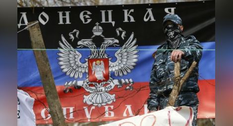 В Донецк се гласят за смяната на гривните с рубли