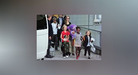 Анджелина Джоли пристигна в Сидни за новия си филм