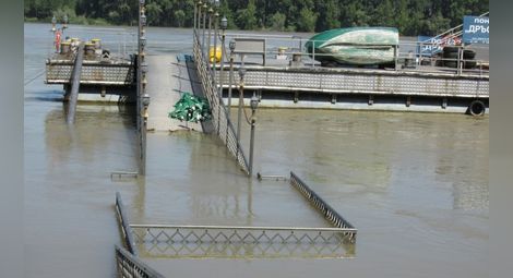 Нивото на Дунав край Силистра скочи с нови 23 см