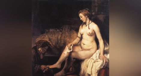 Втората муза на художника Хендрике като Вирсавия.