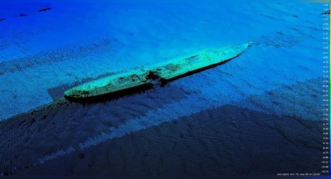 Проучванията с ехолоти разкриха над 20 потънали през годините кораби и шлепове. Снимки: ИАППД