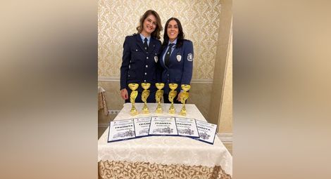 Русенки триумфираха с пет купи в националния конкурс „Пътен полицай на годината“