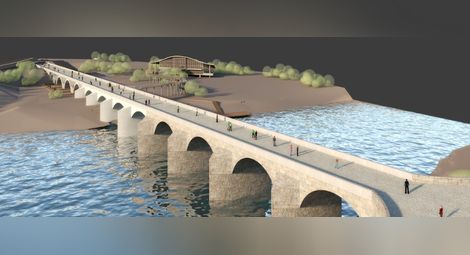Започна ремонтът на моста на Колю Фичето край Бяла