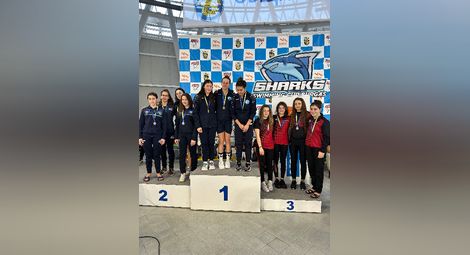 Русенският Локомотив с 12 медала от Международния турнир по плуване &bdquo;Sharks Swimming Cup 2023&rdquo; /галерия/