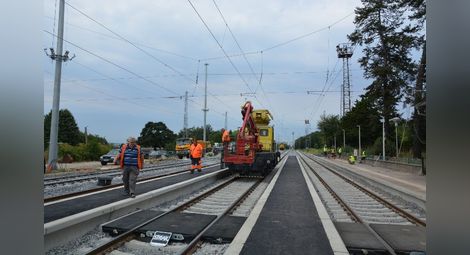 187 милиона лева ще струва обновяването  на жп участъка между Русе и Каспичан
