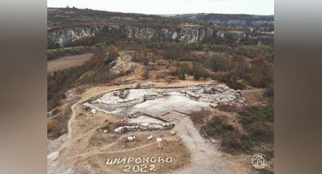 Най-широката крепостна стена в България открита край Широково