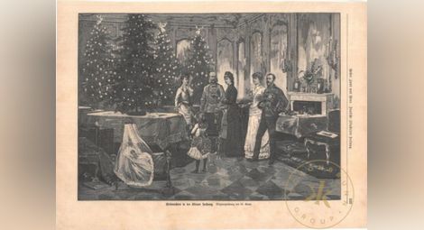 Коледа в двореца Шонбрун.
