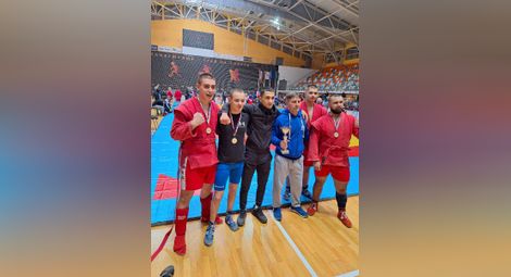 Самбистите на „Спартак“ с 10 медала от държавното в Панагюрище