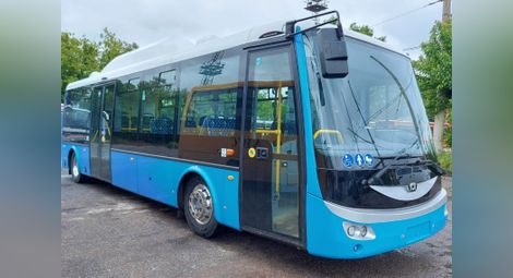 Концепция: Два електрически автобуса ще обслужват линията Русе-Гюргево